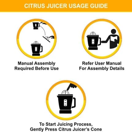 CJ650-B5 Citrus Juicer by Black & Decker - 500 ml