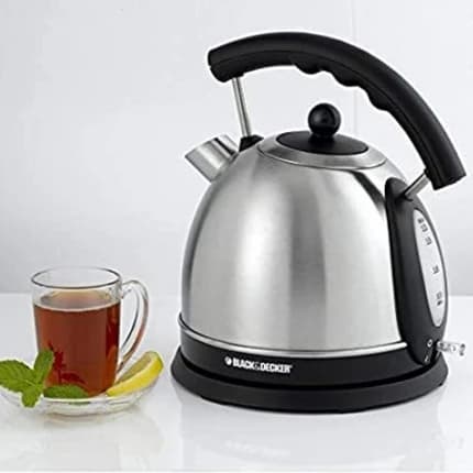 Black & Decker Stainless Steel Electric Kettle 1.7L 2000W DK35-B5