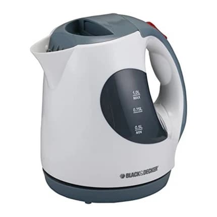 Black & Decker Electric Kettle Grey/White 1L JC120-B5