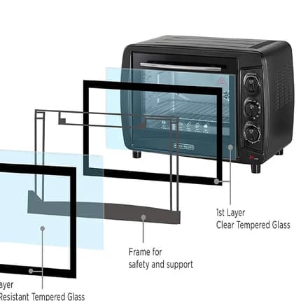 Black & Decker Multifunction Oven, 35L TRO35RDG-B5