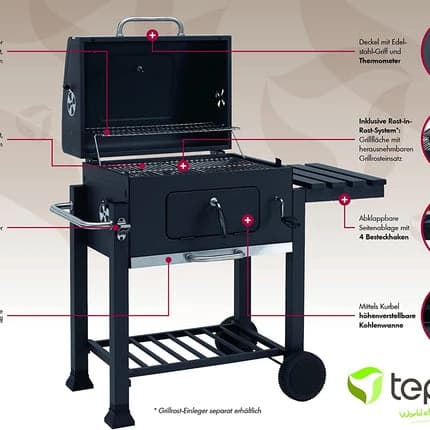 Barbecue - Mega Charcoal Grill