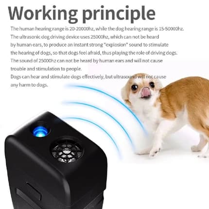 Dog Bark Control with Training Device