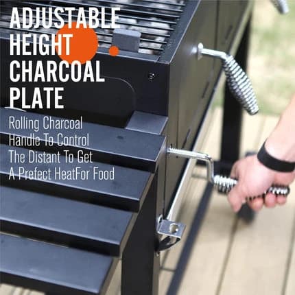 Mega Charcoal Grill 164*45.5*114 cm