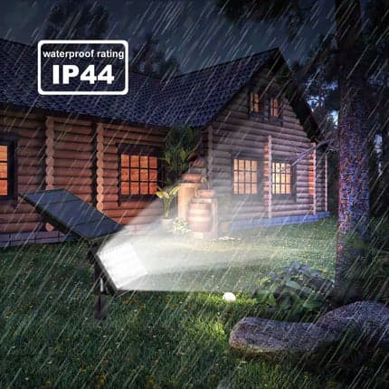 Versatile 50W Solar-Powered LED Garden Spotlight