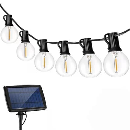 Solar-Powered Garden String Lights