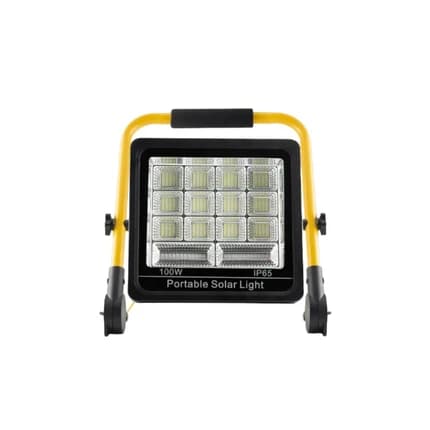 Mitco 100W Solar Rechargeable Light, White