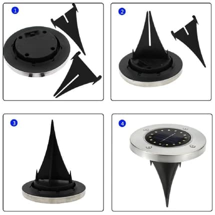 Solar Powered Ground Lights