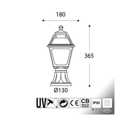 Fumagalli Wall Lamp - White