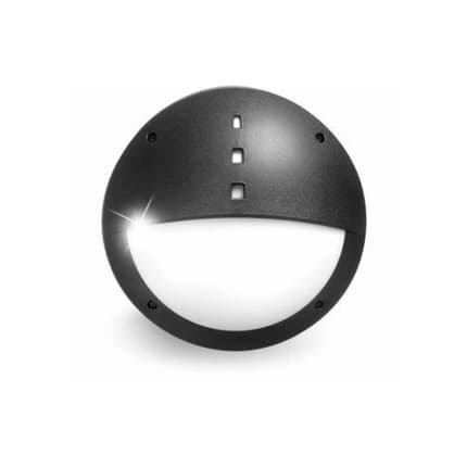 Fumagalli Wall Lamp Half Circle - Black