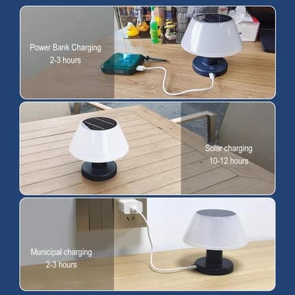 Rechargeable Solar Table Lamp