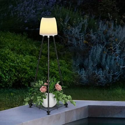 Solar Powered Outdoor Floor Lamp