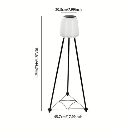 Solar Powered Outdoor Floor Lamp