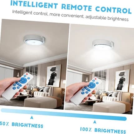 100W Solar Energy Ceiling Spotlight