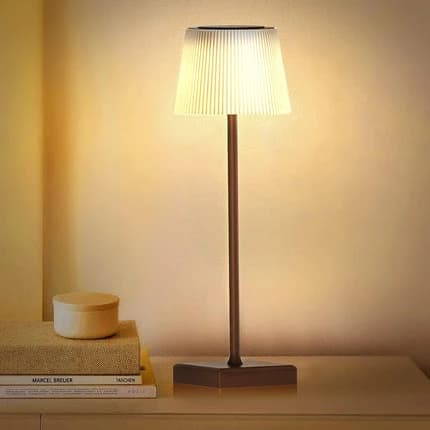 Rechargeable Solar Table Lamp, 3 Colors