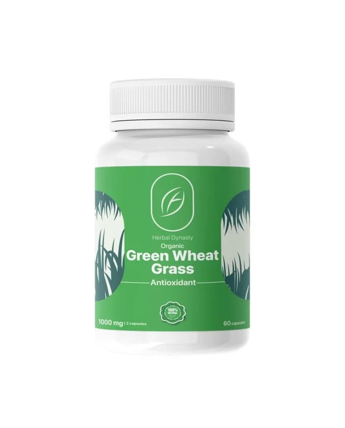 Green Wheat Grass 500mg 60cap Herbal Dynasty