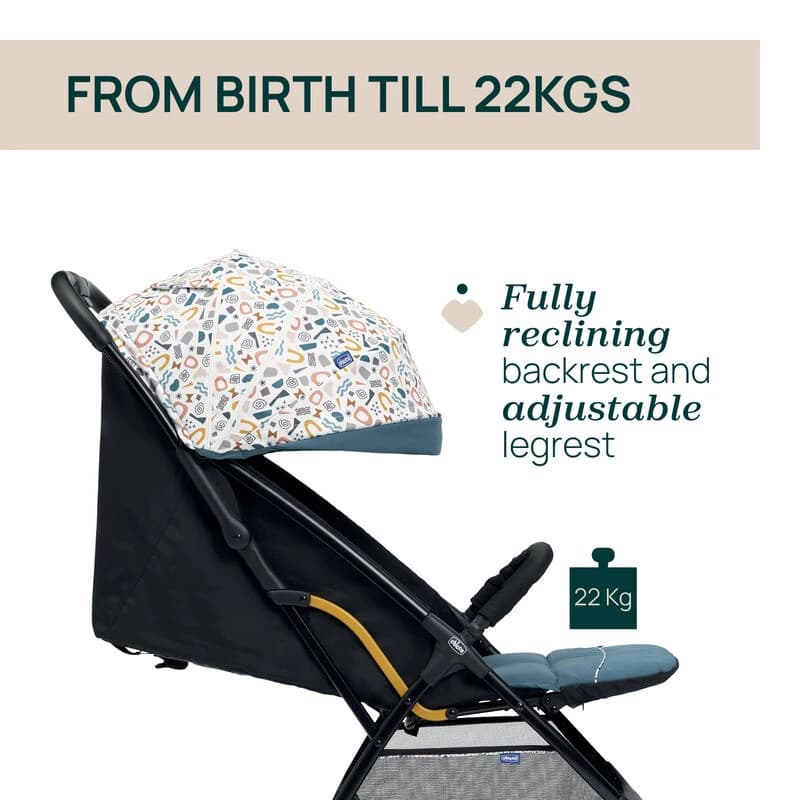 Chicco Glee stroller Joyful teal