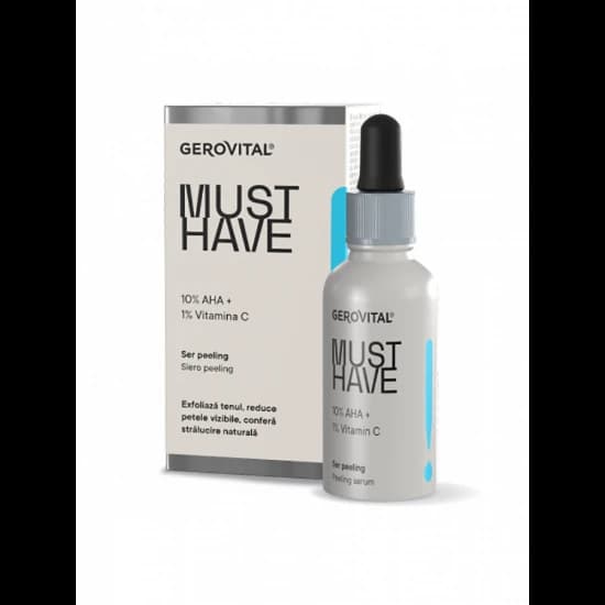 Gerovital Must Have Peeling Serum 30ml سيروم مقشر للبشرة