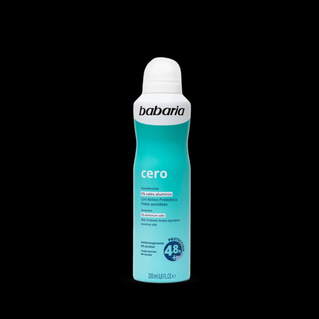 Babaria Zero Deo Spray 200ml مزيل عرق بخاخ