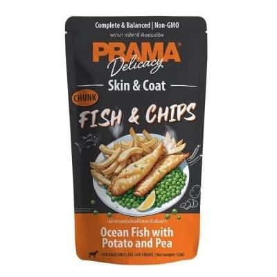 Brahma Fish with Potatoes and Peas