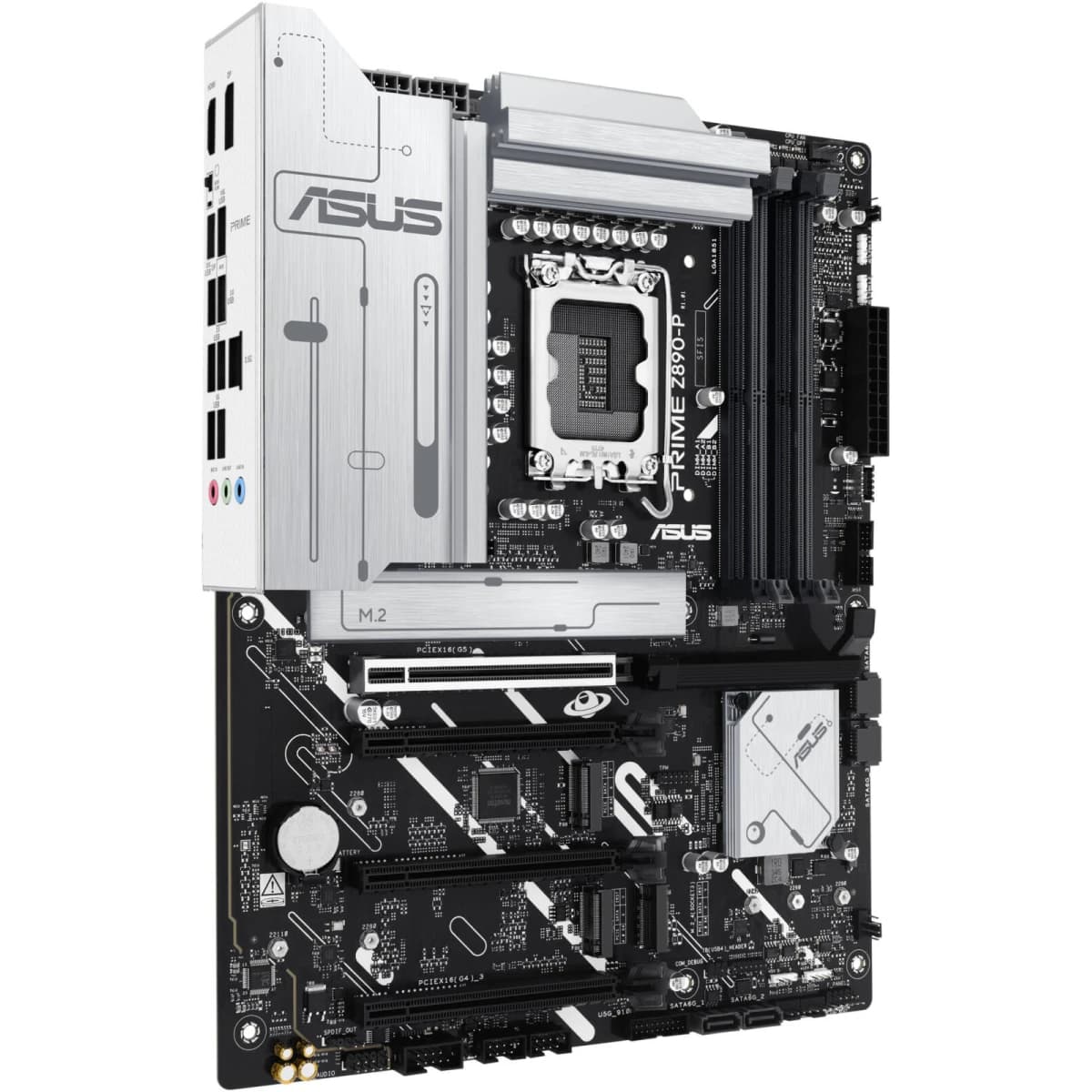 ASUS PRIME Z890-P Z890 DDR5 LGA 1851 Advanced AI PC-ready 4x M.2 SSD PCIe® 5.0 Thunderbolt™ 4 USB Type-C® 2.5Gb Lan