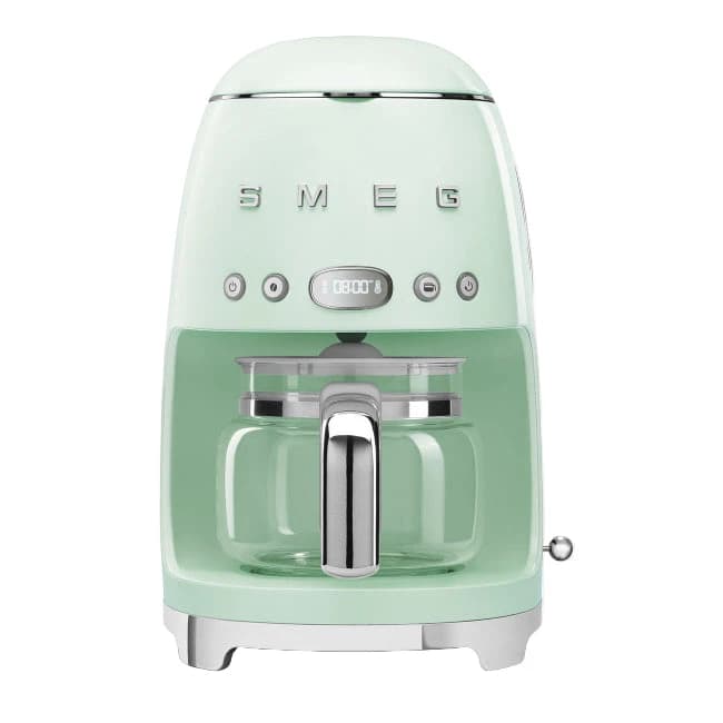 Smeg Filter American Coffee Machine, Dispensing up to 10, 1.4L, Pastel Green