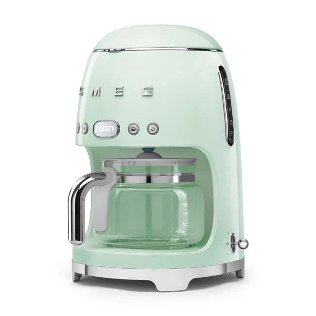 Smeg Filter American Coffee Machine, Dispensing up to 10, 1.4L, Pastel Green