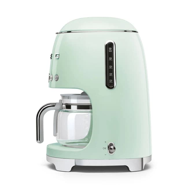 Smeg Filter American Coffee Machine, Dispensing up to 10, 1.4L, Pastel Green