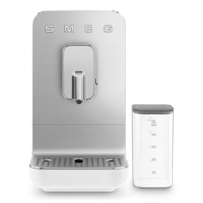 Smeg Automatic Espresso Coffee Machine with a Milk System, 1.4Lit, White
