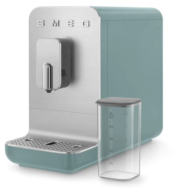 Smeg Automatic Espresso Coffee Machine with a Milk System, 1.4Lit, Green