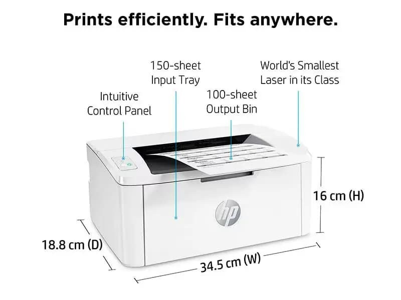 HP M111A LaserJet Black Printer for Small Offices