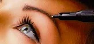 Laser eyebrow tattoo removal