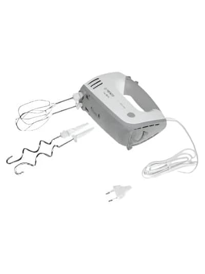 Bosch Hand Mixer Ergo Mix, 1.5Lit, 450Watts, White