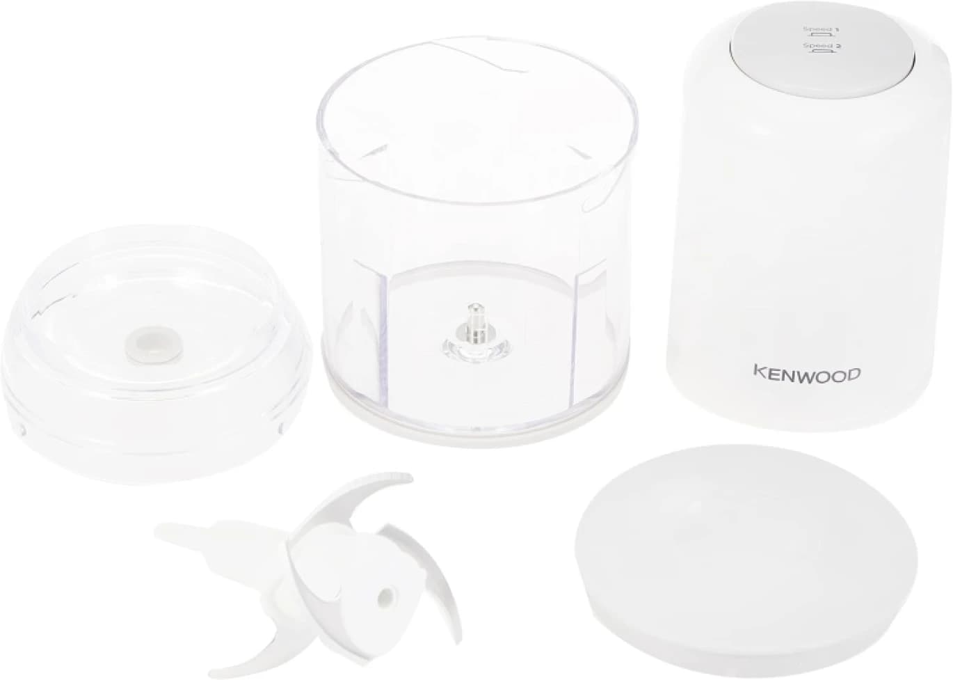 KENWOOD Chopper, 1 Jar, 500ml, 400 Watts, White