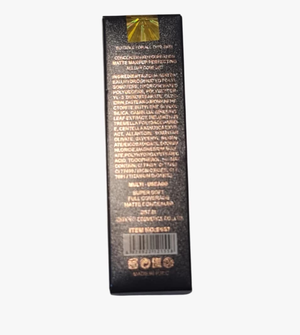 Emelie Paris Matte Maker Liquid Powder 2-in-1 Foundation and Concealer for Multi-Purpose Soft Coverage