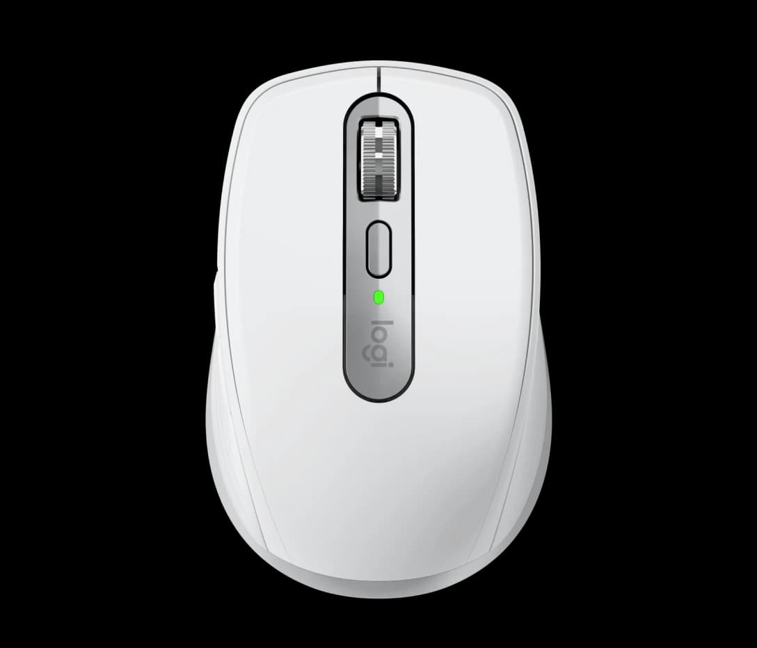 Logitech MX Anywhere 3S Compact Wireless Mouse - Pale Grey