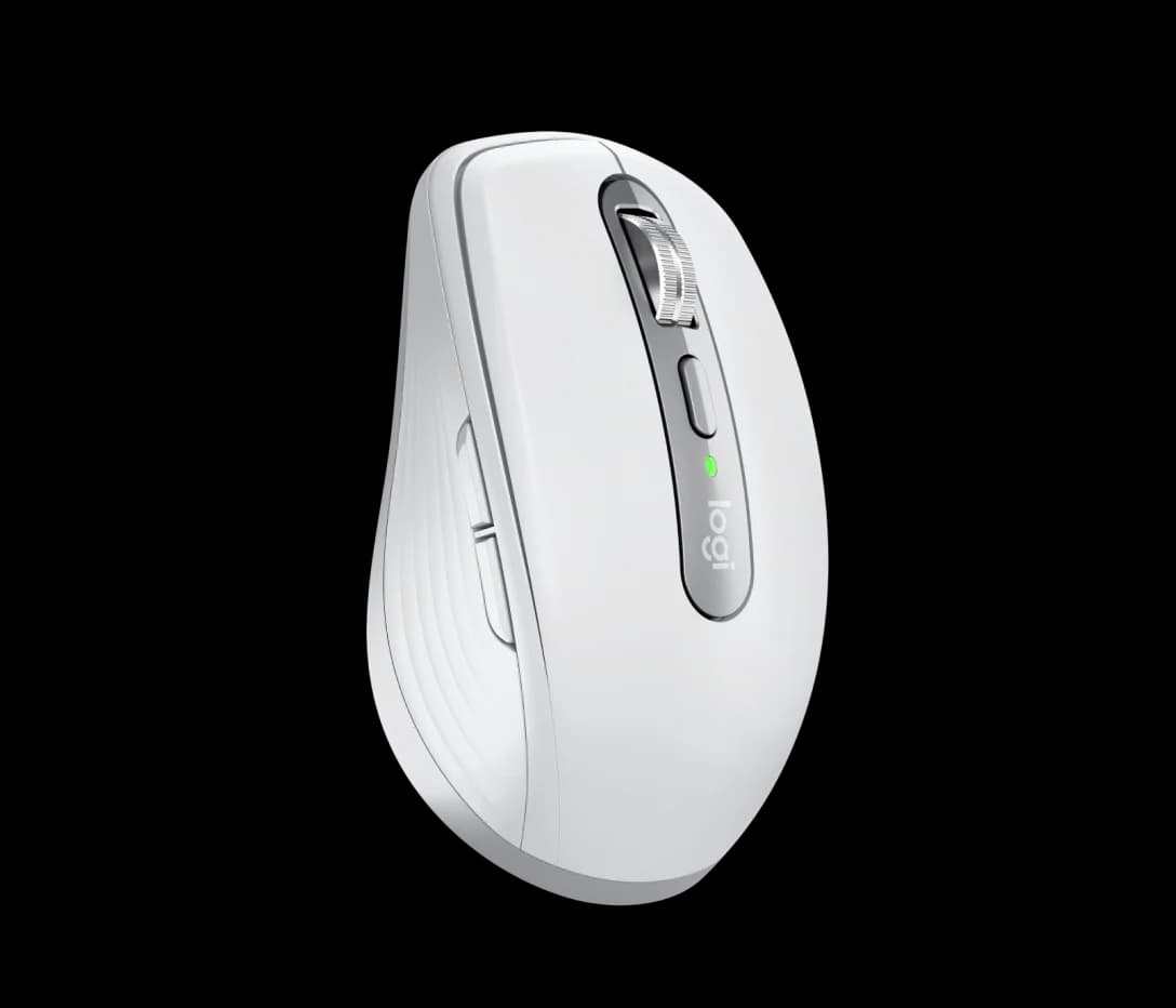 Logitech MX Anywhere 3S Compact Wireless Mouse - Pale Grey