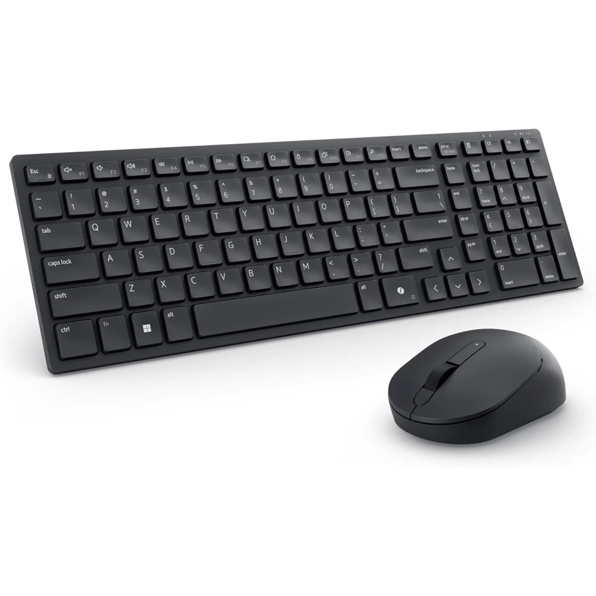 Dell Pro KM5221W Wireless Keyboard & Mouse Durable & Secure up to 4000 DPI Mouse Programmable Keys 36 Month Battery Arabic / English
