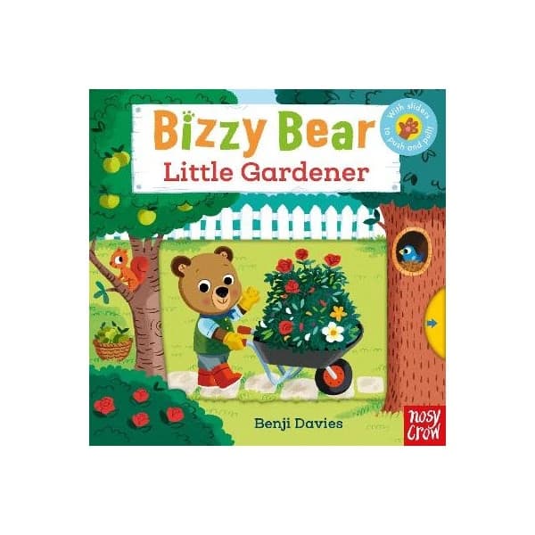Bizzy Bear Little Gardener Book by Benji Davies for Children with Interactive Features for Long-Lasting Reading and Playtime