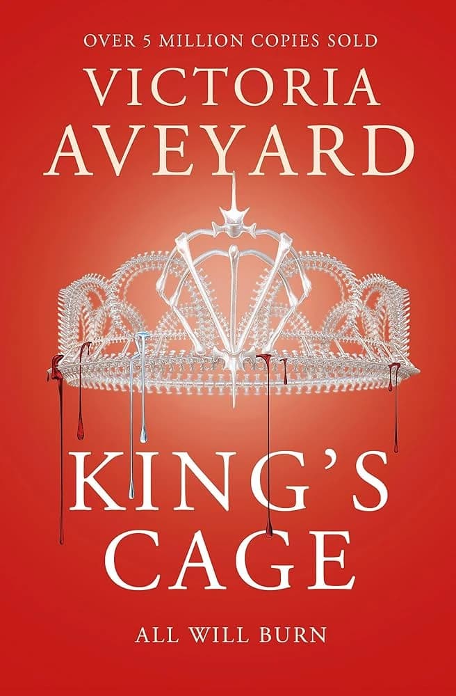 King's Cage Novel Book by Victoria Aveyard for Fantasy and Thriller Readers with a Unique Design