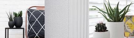 CAPI-EUROP 10*10CM VASE ELEGAMT SPLIT_WHITE