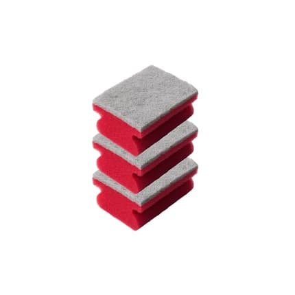 LIAO SPONGE SCOURING PAD - 3PCS