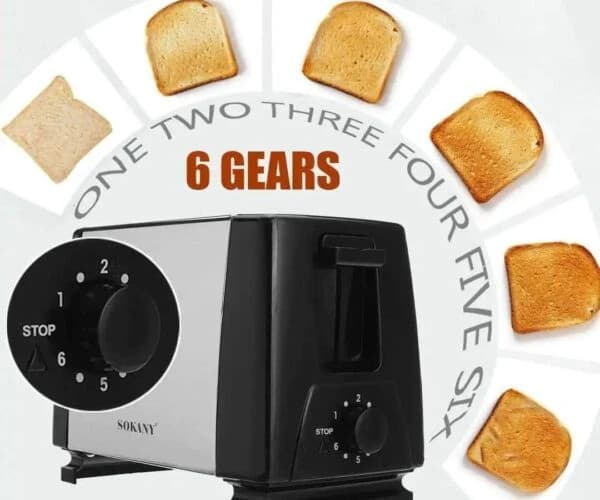 Two-Slice Bread Toaster