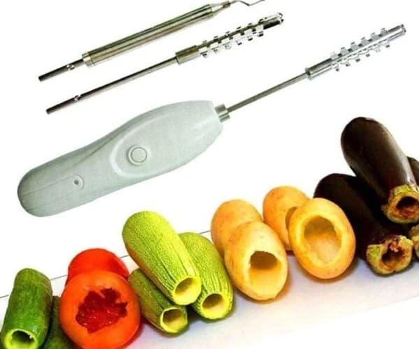 Electronic Zucchini Corer (Rechargeable) Saves Effort and Time