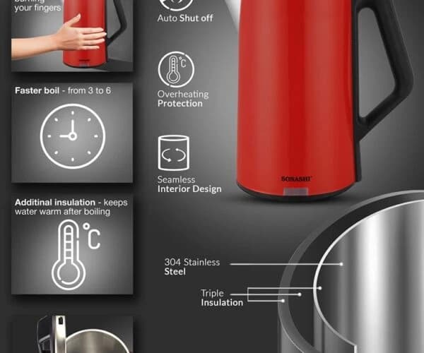 Sonashi Stainless Steel Heater 2200W