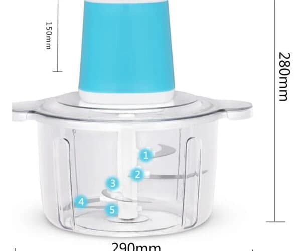 Mallow, Herbs, Onion, Steak, and Vegetables Chopper 4L