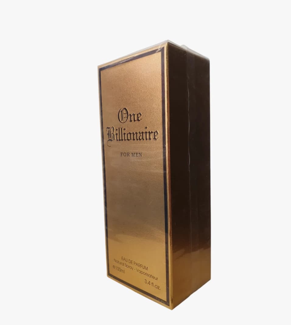 One Billionaire Men's Perfume by Fragrance Couture, Luxurious Design for Unique Appeal and Freshness