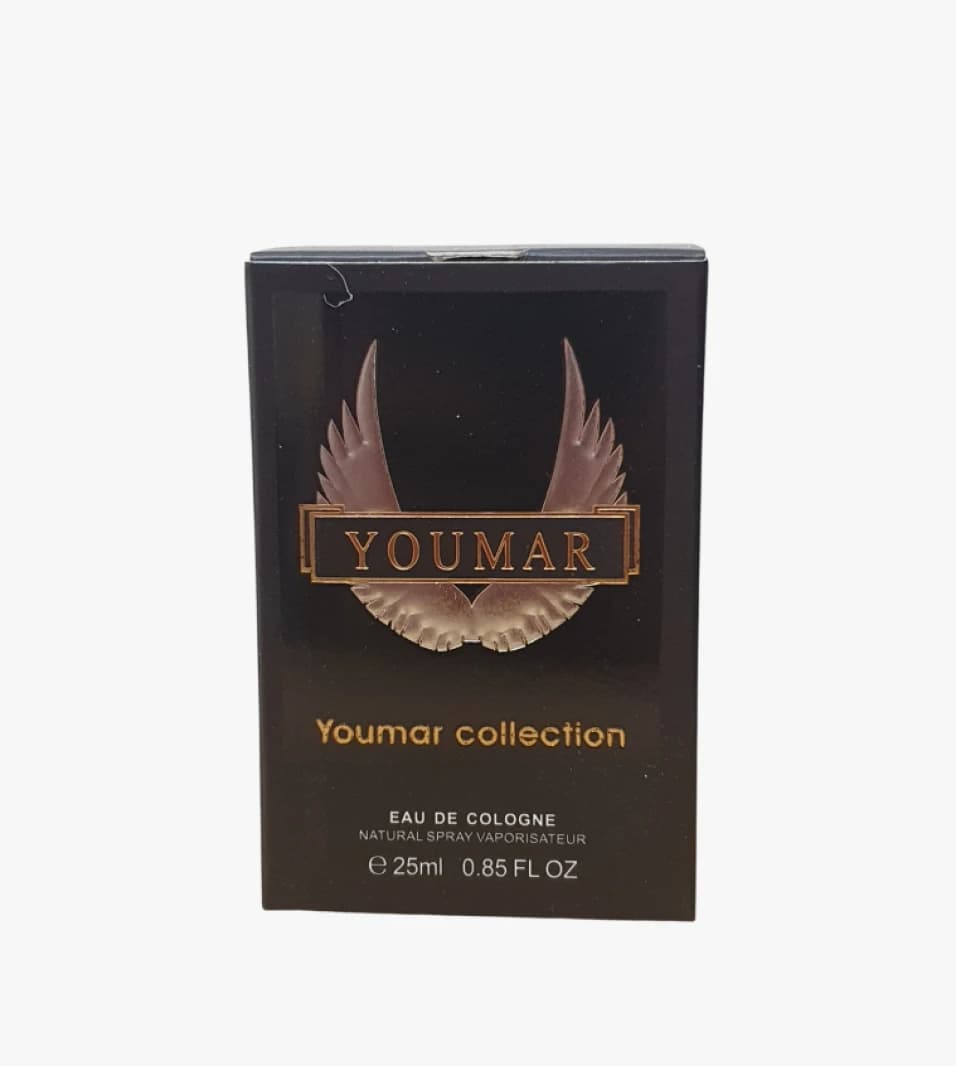 YOUMAR Collection Exclusive Perfume for Men, Invigorating Cologne with Wing Design, for Unique Fragrance Lovers.