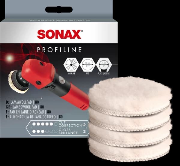 Sonax lampskin pad 4 pieces