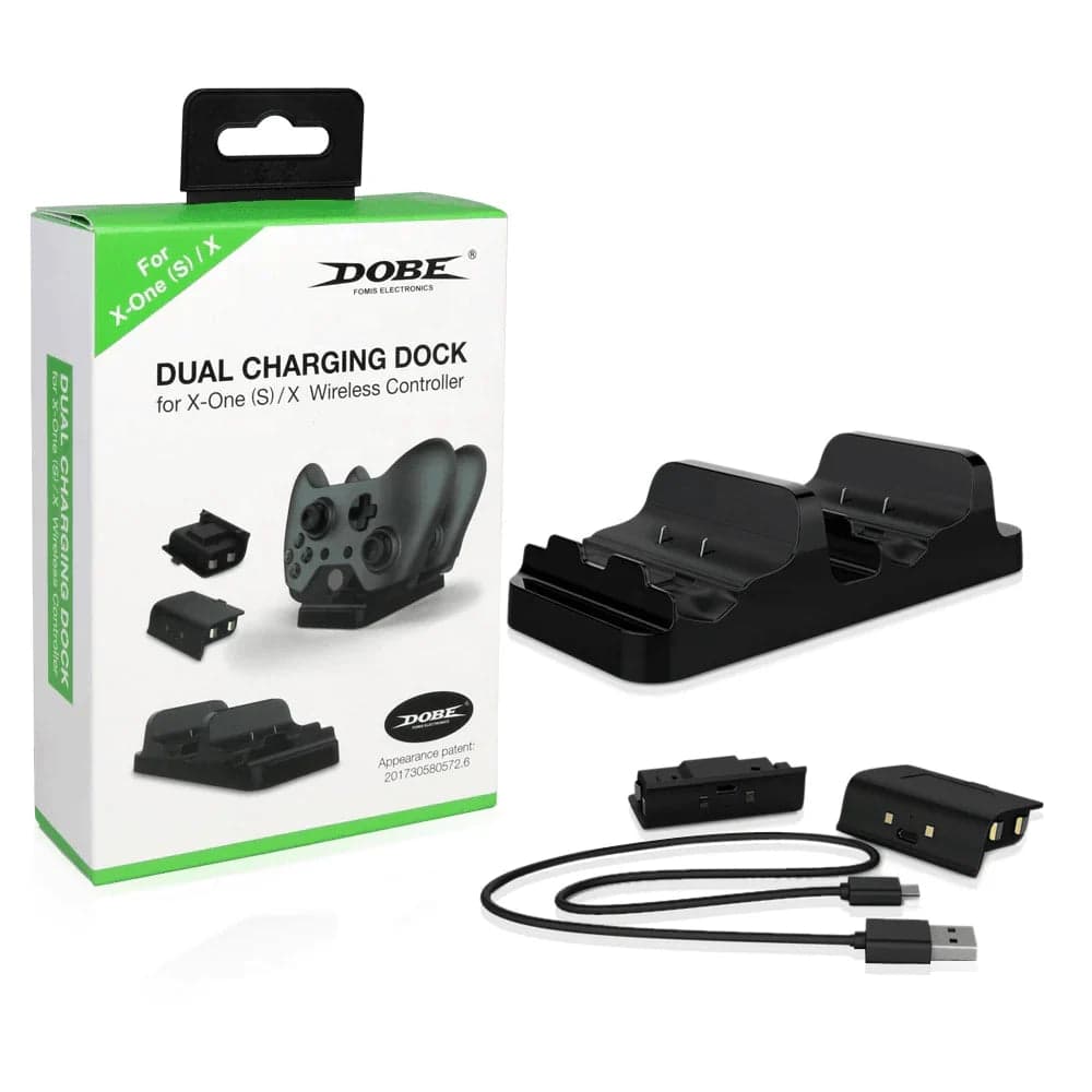 قاعدة شحن مزدوجة لجهاز تحكم Xbox One من Dobe