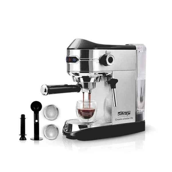 DSP Espresso Coffee Maker with 1L Capacity
